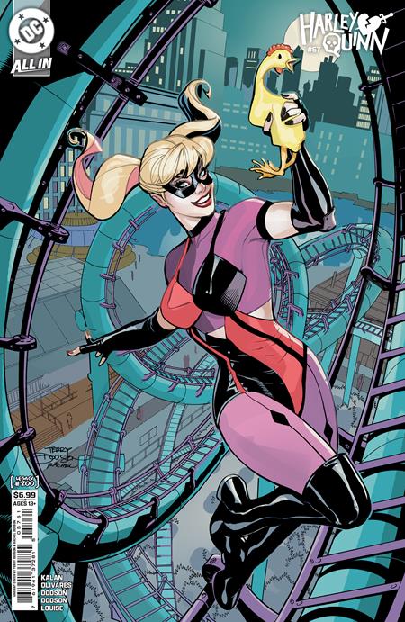 HARLEY QUINN #57 CVR E TERRY DODSON & RACHEL DODSON CARD STOCK VAR (#200) ISBN: 76194137281505751 - Release Date: 12/24/25