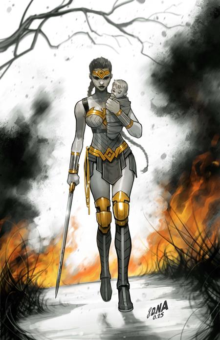 WONDER WOMAN #28 CVR B DAVID NAKAYAMA CARD STOCK VAR ISBN: 76194138162602821 - Release Date: 12/17/25