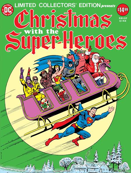 LIMITED COLLECTORS EDITION #43 CHRISTMAS WITH THE SUPER-HEROES FACSIMILE EDITION CVR B CURT SWAN FOIL VAR ISBN: 76194138728400121 - Release Date: 12/3/25