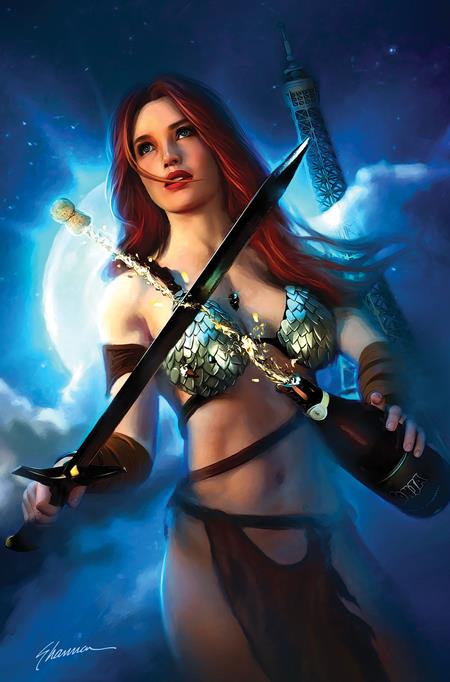 RED SONJA NEW YEARS SPECIAL 2025 #1 (ONE SHOT) CVR E SHANNON MAER METAL VIRGIN VAR ISBN: 72513036195001051 - Release Date: 1/14/26