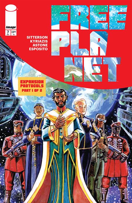 FREE PLANET #7 CVR A JED DOUGHERTY ISBN: 70985304314000711 - Release Date: 12/10/25
