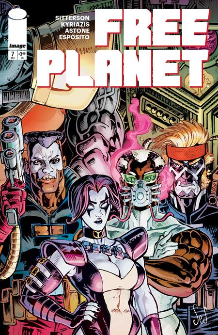 FREE PLANET #7 CVR D JED DOUGHERTY YOUNGBLOOD TEAM UP VAR ISBN: 70985304314000741 - Release Date: 12/10/25