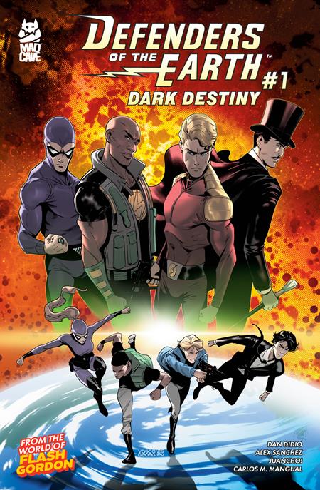 DEFENDERS OF THE EARTH DARK DESTINY #1 (OF 4) CVR B VASCO GEORGIEV VAR ISBN: 60196140513401021 - Release Date: 12/10/25