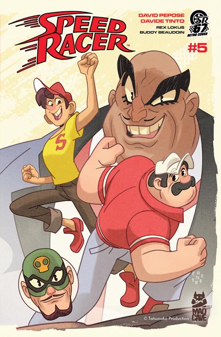 SPEED RACER #5 CVR B SEAN GALLOWAY RETRO MANGA VAR ISBN: 60196140488505021 - Release Date: 12/3/25