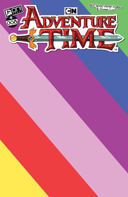 ADVENTURE TIME (2025) #8 CVR C LADY RAINICORN RAINBOW SKETCH VAR ISBN: 64985600832900831 - Release Date: 12/3/25