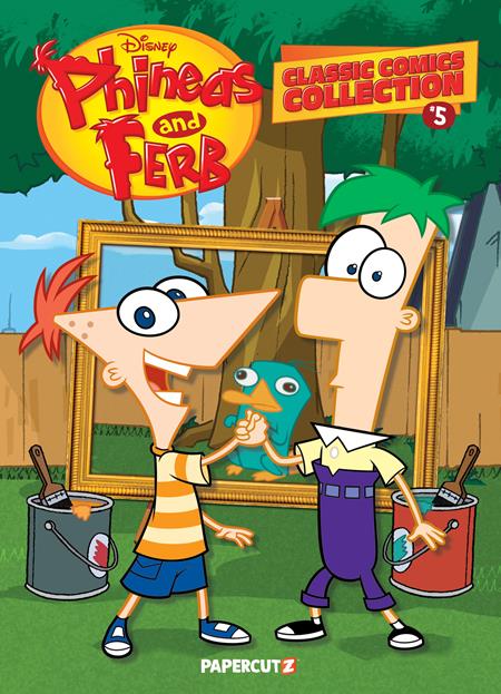 PHINEAS AND FERB CLASSIC COMICS COLLECTION HC VOL 05 ISBN: 978154582087251499 - Release Date: 12/24/25