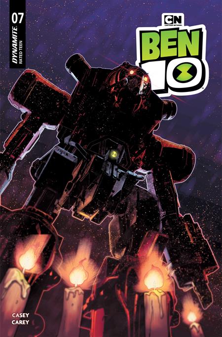 BEN 10 #7 CVR A ROBERT CAREY ISBN: 72513036343507011 - FOC DATE: 11/8/26 - Release Date: 12/2/26