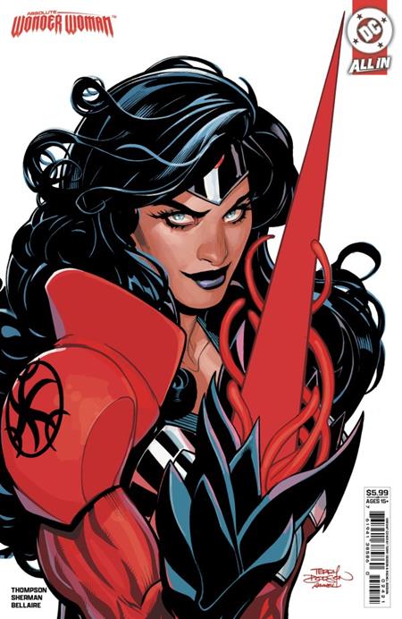 DF ABSOLUTE WONDER WOMAN #24 VARIANT SIGNED BY TERRY & RACHEL DODSON ISBN: 725130370440 - FOC DATE: 11/1/26 - Release Date: 1/6/27