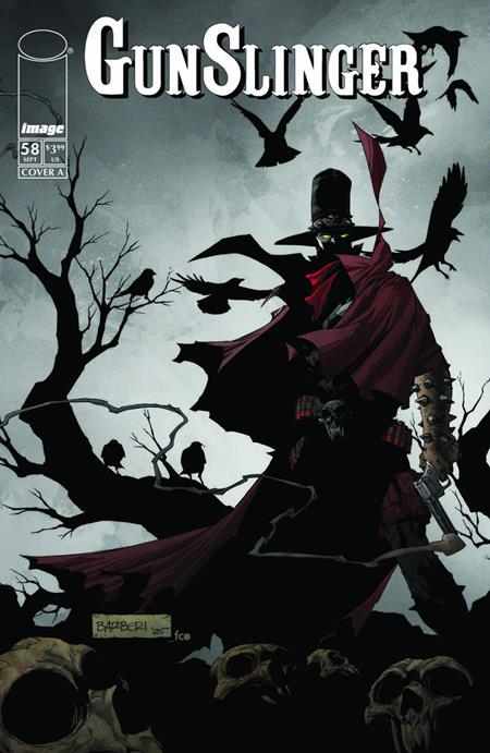 DF GUNSLINGER SPAWN #58 SIGNED BY ERICA SCHULTZ ISBN: 725130370532 - FOC DATE: 11/1/26 - Release Date: 1/6/27