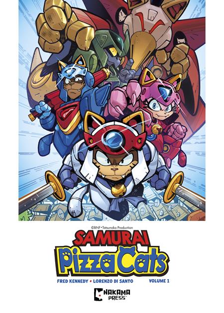 SAMURAI PIZZA CATS TP VOL 01 ISBN: 978154582385951099 - FOC DATE: 11/15/26 - Release Date: 12/9/26