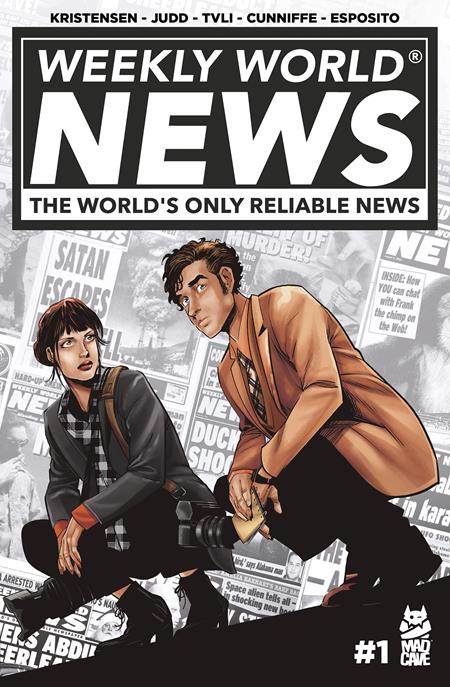 WEEKLY WORLD NEWS #1 (OF 6) CVR A MK PERKER ISBN: 60396240469701011 - FOC DATE: 11/8/26 - Release Date: 12/2/26