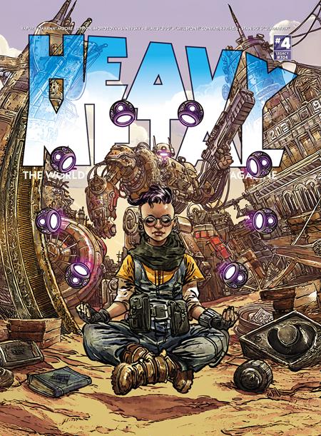 HEAVY METAL MAGAZINE HC #4 (MR) ISBN: 978194778453654000 - FOC DATE: 11/8/26 - Release Date: 12/9/26