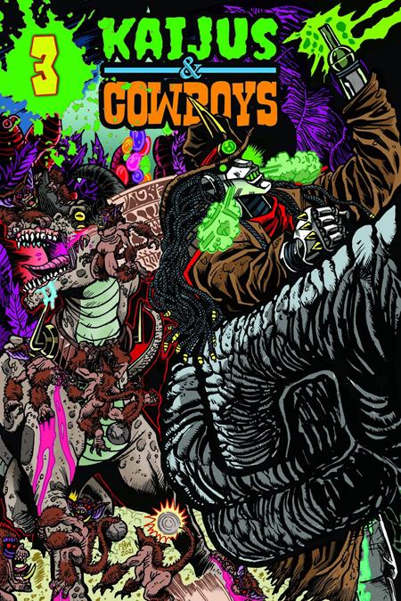 KAIJUS AND COWBOYS #3 (OF 12) CVR A FRANKIE B WASHINGTON ISBN: 05149753144700311 - FOC DATE: 10/25/26 - Release Date: 12/9/26
