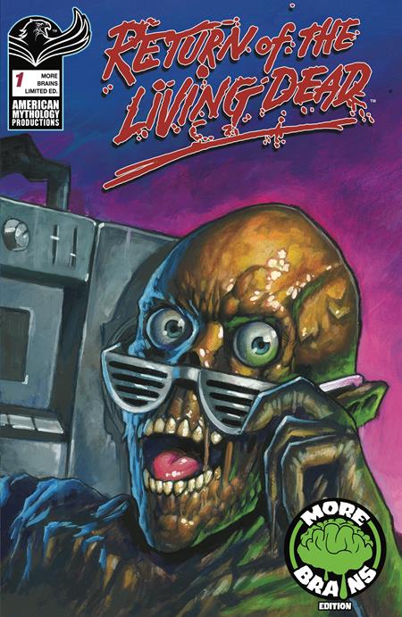 RETURN LIVING DEAD #1 PAUL MAITLAND MORE BRAINS LIMITED EDITION (MR) ISBN: 78200334611700131 - FOC DATE: 10/25/26 - Release Date: 12/2/26