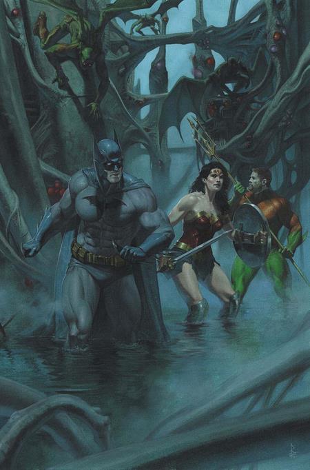 JUSTICE LEAGUE UNLIMITED #3 CVR D RICCARDO FEDERICI CARD STOCK VAR - Release Date: 1/22/25