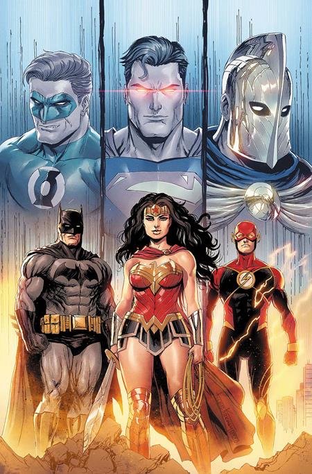 1:25 JUSTICE LEAGUE UNLIMITED #3 CVR F INC 1:25 TYLER KIRKHAM CARD STOCK VAR - Release Date: 1/22/25