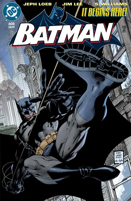 BATMAN #608 FACSIMILE EDITION CVR B JIM LEE FOIL VAR - Release Date: 1/1/25