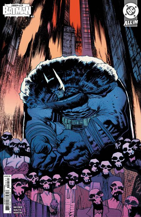 1:25 ABSOLUTE BATMAN #4 CVR D INC 1:25 JAMES HARREN CARD STOCK VAR - Release Date: 1/8/25