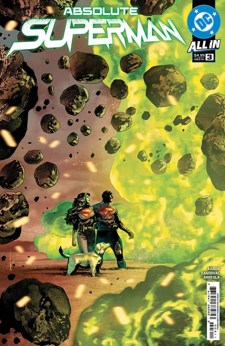 ABSOLUTE SUPERMAN #3 CVR A RAFA SANDOVAL - Release Date: 1/1/25