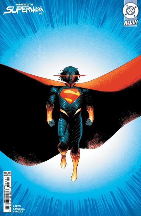 ABSOLUTE SUPERMAN #3 CVR B DECLAN SHALVEY CARD STOCK VAR - Release Date: 1/1/25
