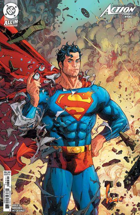 ACTION COMICS #1082 CVR C KENNETH ROCAFORT CARD STOCK VAR - Release Date: 1/8/25