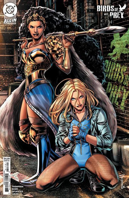 BIRDS OF PREY #17 CVR B SERG ACUNA CARD STOCK VAR - Release Date: 1/1/25