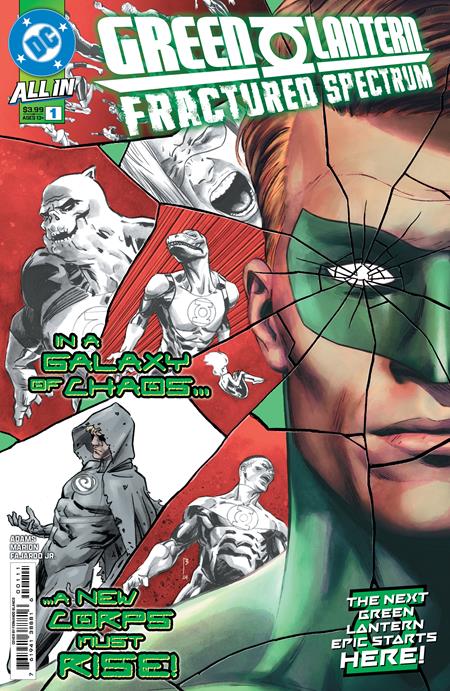 GREEN LANTERN FRACTURED SPECTRUM #1 (ONE SHOT) CVR A FERNANDO BLANCO - Release Date: 1/8/25