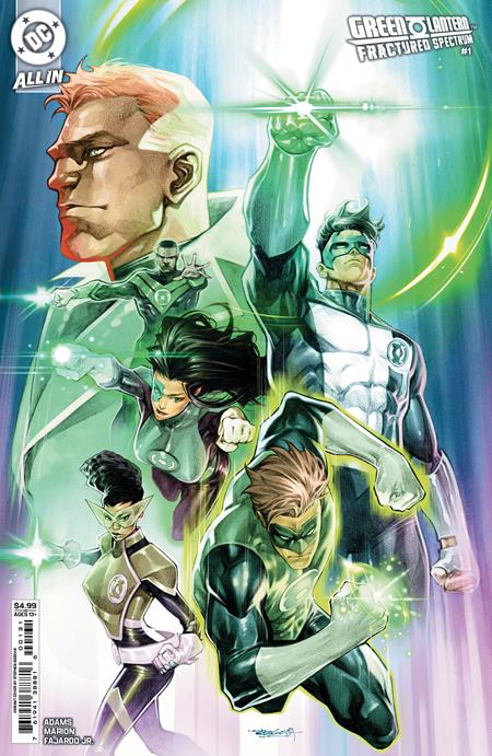 GREEN LANTERN FRACTURED SPECTRUM #1 (ONE SHOT) CVR B STEPHEN SEGOVIA CARD STOCK VAR - Release Date: 1/8/25
