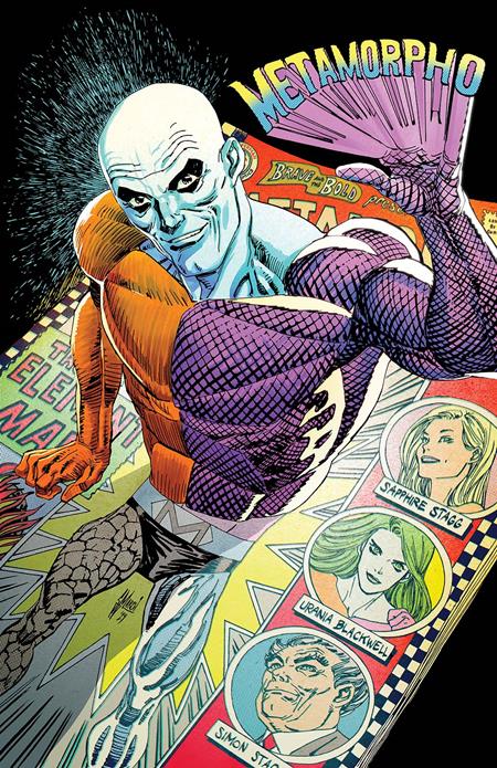METAMORPHO THE ELEMENT MAN #2 CVR B GUILLEM MARCH CARD STOCK VAR - Release Date: 1/22/25