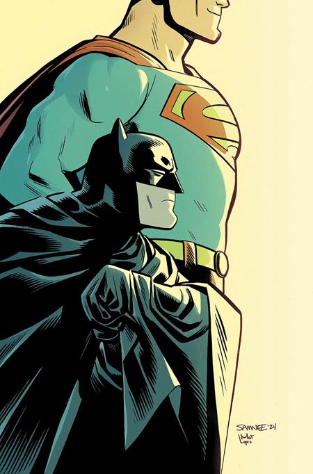 BATMAN SUPERMAN WORLDS FINEST #35 CVR C CHRIS SAMNEE CARD STOCK VAR - Release Date: 1/15/25