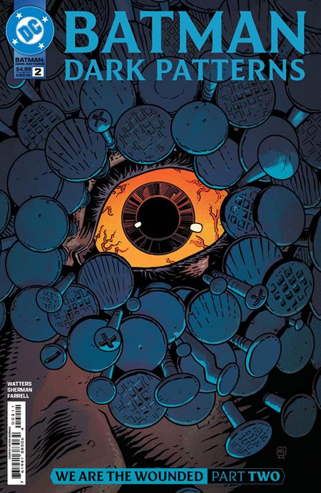 BATMAN DARK PATTERNS #2 (OF 12) CVR A HAYDEN SHERMAN - Release Date: 1/8/25