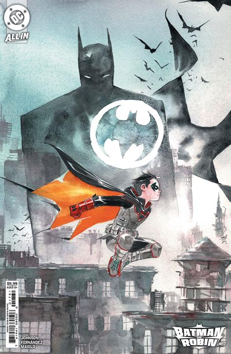 BATMAN AND ROBIN #17 CVR C DUSTIN NGUYEN CARD STOCK VAR - Release Date: 1/8/25