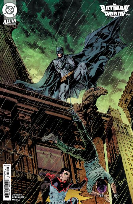 1:25 BATMAN AND ROBIN #17 CVR D INC 1:25 MIKE PERKINS CARD STOCK VAR - Release Date: 1/8/25