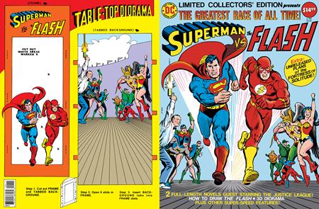 LIMITED COLLECTORS EDITION #48 SUPERMAN VS THE FLASH FACSIMILE EDITION CVR A CARMINE INFANTINO JOSE LUIS GARCIA-LOPEZ & BOB OKSNER - Release Date: 1/22/25