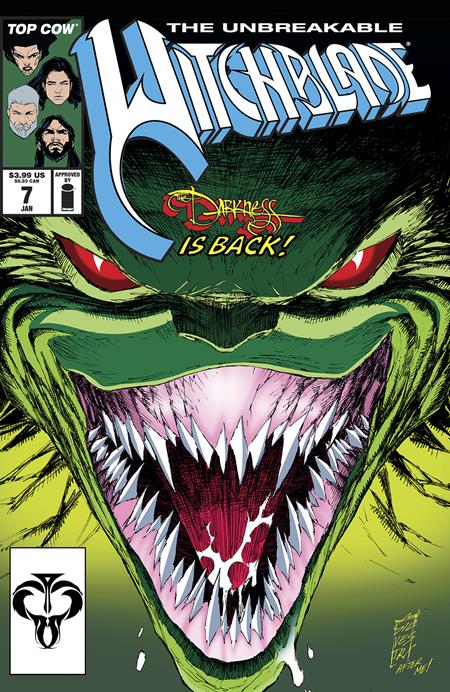 1:25 WITCHBLADE #7 (2024) CVR C INC 1:25 MARC SILVESTRI HOMAGE VAR - Release Date: 1/15/25