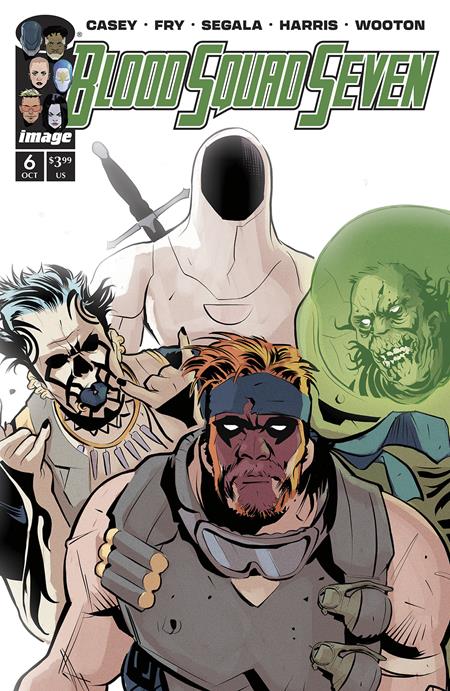 BLOOD SQUAD SEVEN #6 CVR A PAUL FRY (MR) - Release Date: 1/29/25