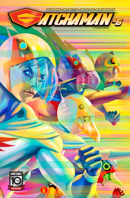 GATCHAMAN #6 CVR A INAKI MIRANDA - Release Date: 1/15/25