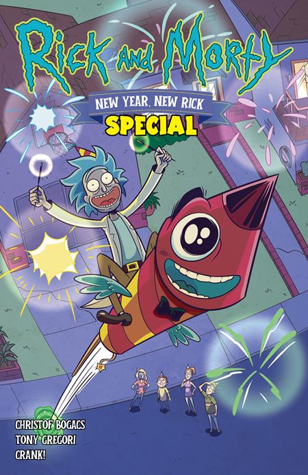 1:10 RICK AND MORTY NEW YEAR NEW RICK SPECIAL #1 (ONE SHOT) CVR C INC 1:10 SARAH BURRINI VAR - Release Date: 1/1/25