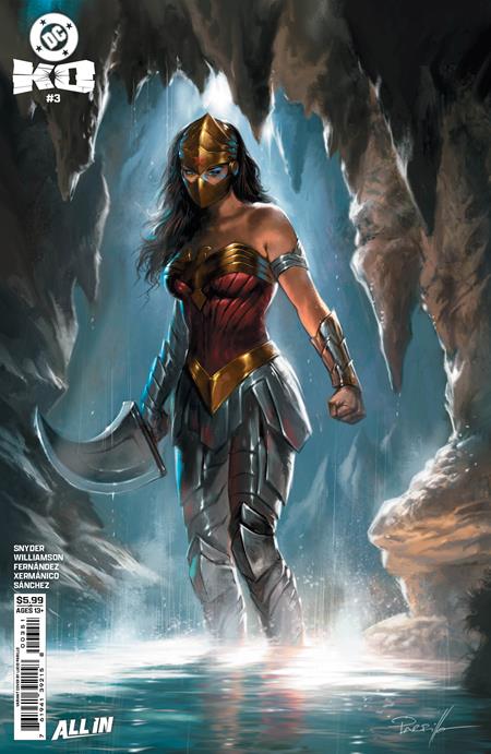 DC K.O. #3 (OF 5) CVR E LUCIO PARRILLO CARD STOCK VAR ISBN: 76194139215800351 - Release Date: 1/14/26