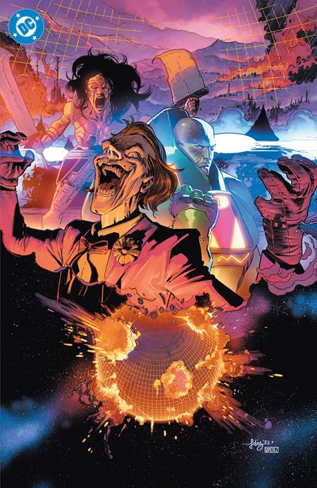 DC K.O. #3 (OF 5) CVR J JAVIER FERNANDEZ FOIL VAR ISBN: 76194139215800322 - Release Date: 1/14/26