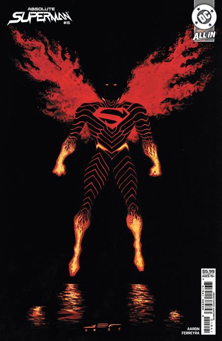 ABSOLUTE SUPERMAN #15 CVR D JUAN FERREYRA CARD STOCK VAR ISBN: 76194138585301541 - Release Date: 1/7/26