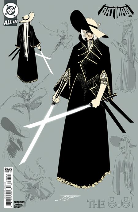 BATMAN #5 CVR G JORGE JIMENEZ THE OJO DESIGN CARD STOCK VAR ISBN: 76194139163200591 - Release Date: 1/7/26