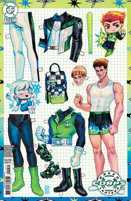 GREEN LANTERN CORPS #12 CVR B RIAN GONZALES CARD STOCK VAR ISBN: 76194138905901241 - Release Date: 1/14/26