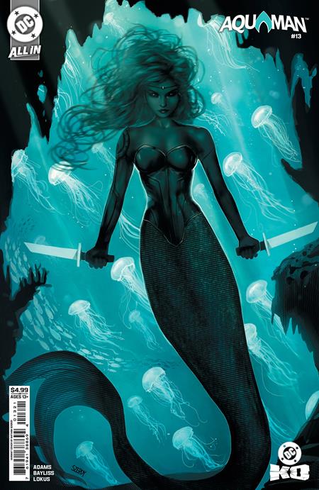 AQUAMAN #13 CVR B NATHAN SZERDY CARD STOCK VAR ISBN: 76194138869401321 - Release Date: 1/14/26