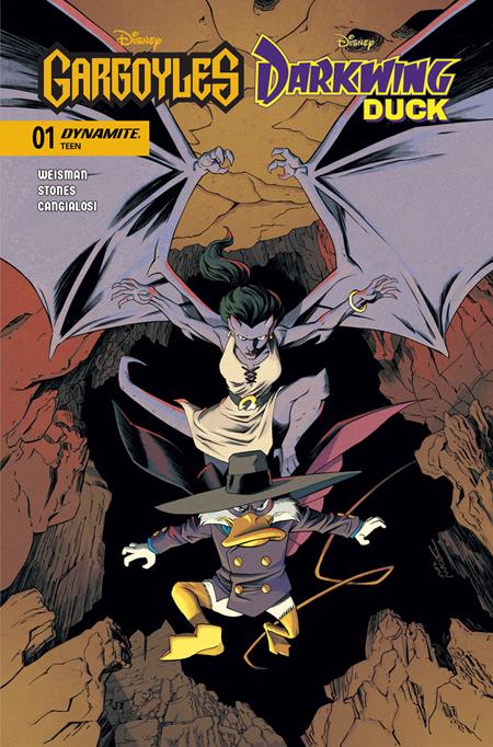 GARGOYLES DARKWING DUCK #1 CVR C DECLAN SHALVEY VAR ISBN: 72513036250601031 - Release Date: 1/14/26