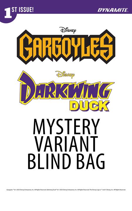 GARGOYLES DARKWING DUCK #1 CVR F BLIND BAG VAR ISBN: 72513036250601061 - Release Date: 1/14/26