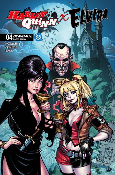 HARLEY QUINN X ELVIRA #4 CVR B CHAD HARDIN VAR ISBN: 72513035710604021 - Release Date: 1/28/26