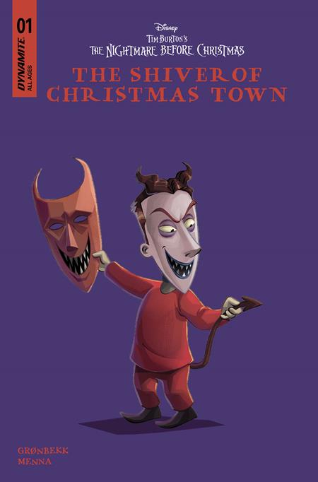 TIM BURTONS THE NIGHTMARE BEFORE CHRISTMAS THE SHIVER OF CHRISTMAS TOWN #1 CVR D DISNEY LIBRARY VAR ISBN: 72513036048901041 - Release Date: 1/7/26