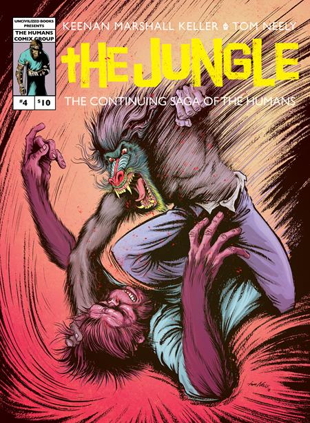 JUNGLE #4 (OF 5) CVR A TOM NEELY (MR) ISBN: 1125UB0965 - Release Date: 3/4/26