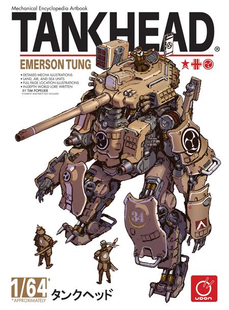 TANKHEAD MECHANICAL ENCYCLOPEDIA ARTBOOK HC ISBN: 978177294354255999 - Release Date: 1/14/26